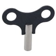 thumbnail image 4 of Accesorio de llave para dar cuerda al reloj, herramienta de reparación portátil y ergonómica de acero para relojes de madera, salones, dormitorios, negro, 4 of 10