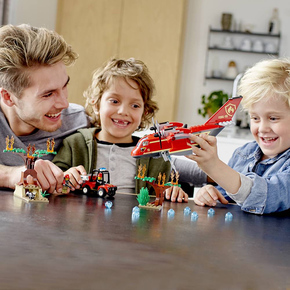 LEGO City Fire Plane 60217 Rescue Plane Building Set - image 4 of 8