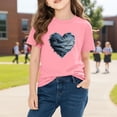 thumbnail image 6 of Piuwrlz Girl Graphic Shirts Tops Girls Short T-Shirts Sleeve Pullover Pink Size 4 Years, 6 of 10