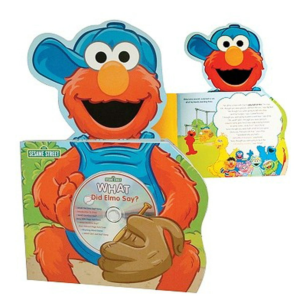 Sesame Street What Did Elmo Say? [With CD (Audio)]