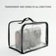 thumbnail image 4 of Wosthever Bolsa de almacenamiento Cajas transparentes a prueba de polvo Funda protectora impermeable Bolsas Ropa Cubierta colgante a prueba de Almacenamiento y organización del hogar Negro L, 4 of 6
