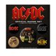thumbnail image 1 of AC/DC - Juego de Chapas (Negro, Rojo, Amarillo, Marrón Claro), 1 of 2