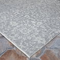 thumbnail image 3 of Couristan Monte Carlo Palmette 2'3" x 11'9" Runner Grey and Ivory Outdoor Rug, 3 of 8