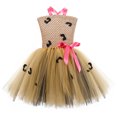 thumbnail image 5 of Disfraz de leopardo, gato y guepardo para niños, disfraz de Halloween, carnaval, animales, fiesta de cumpleaños con temática de jungla, vestido de tutú con orejas y cola, 5 of 5