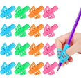 thumbnail image 1 of 16-pack pen grips for children's handwriting, pen grip trainer for kids, school supplies, 1 of 5