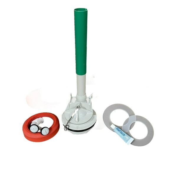 Champion 4 Toilet Flush Valve with 2 Extra Seals, Power Flusher