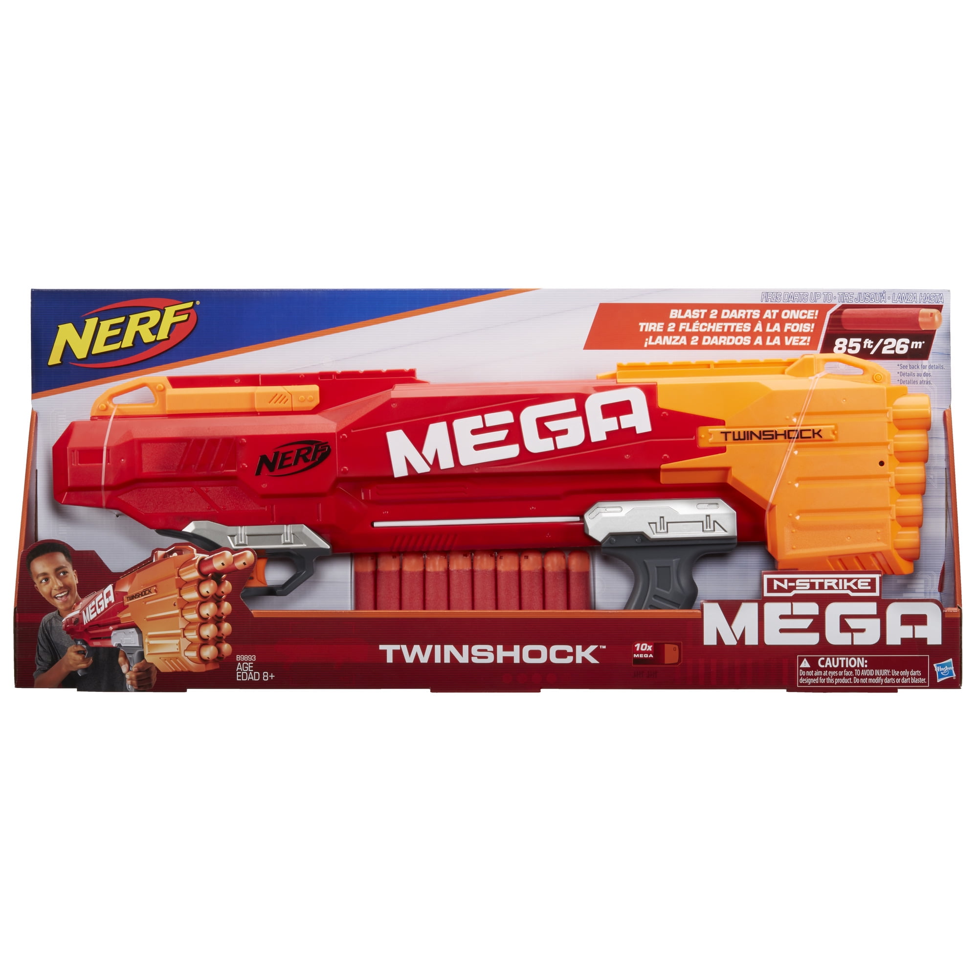Nerf Mega Blaster, 10 Nerf - Walmart.com