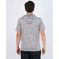 thumbnail image 3 of Real Essentials 3 Pack: Men's Dry Fit Short Sleeve Active Athletic Hoodie Pullover Sweatshirt (Available in Big & Tall), 3 of 7