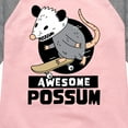 thumbnail image 3 of Instant Message - Awesome Possum - Toddler & Youth Girls Raglan Graphic T-Shirt, 3 of 6