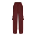 thumbnail image 5 of Karight Quick Dry Cargo Pants Lightweight Tactical Hiking Pants with Pockets for Women,Stretchy Waist and Water Resistant, 5 of 9