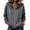 1# Gray, variant on Zip Up Hoodies Women 2026 Spring Casual Long Sleeve Sweatshirts Fall Winter Track Jackets with Pockets Light Gray M