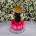 thumbnail image 5 of Lakshmi Goddess Statue Laxmi Idol Goddess Lakshmi on Lotus Lakshmi MATA Sculpture Hindu Goddess Statue Lakshmi Figurine Indian Goddess Idol Laxmi Murti for Diwali Pooja Decor Gift - AtoZ India Cart, 5 of 5