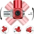 thumbnail image 3 of Pneumatic Tool Adapter, Rotatable Lightweight 4Pcs 150 PSI 1/4in NPT Thread 360 Degree Air Hose Connector  For Glue, 3 of 8