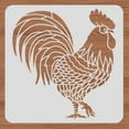 Large Rooster Pattern Plastic Painting Stencils 12x12inch - Walmart.com