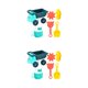 thumbnail image 4 of Tholdsy Juguetes acuáticos divertidos para niños - Para niños Playa o piscina Jugar Verano Arena Nieve Edutainment Línea Juegos familiares Coche de cuatro ruedas Sin pala 2Conjunto, 4 of 6