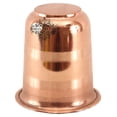thumbnail image 3 of Indian Art Villa Copper Small Water Glass 3.4 oz - Elegant Drinkware for Intimate Gatherings, Set of 2, 3 of 4