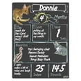 thumbnail image 2 of Cohas Outback Theme Baby Milestone Chalkboard, 12 by 16 inches, White Marker, 2 of 6