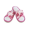 thumbnail image 2 of Isotoner  Floral Keilly Open Toe Slide Slipper (Women), 2 of 3