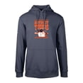 thumbnail image 2 of Men's Levelwear  Navy Detroit Tigers  Podium Inaugural Pullover Hoodie, 2 of 3