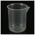 thumbnail image 4 of 2 pcs 50 ml laboratory plastic water liquid measuring cup Transparent, 4 of 4