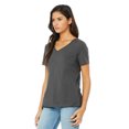 thumbnail image 3 of 6 Pack: BELLA+CANVAS Short Sleeve Women's V-Neck T-Shirt, 3 of 5