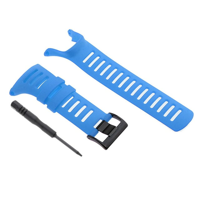 Correas de Reloj Bandas para SUUNTO Ambit3 Ambit 2 Ambit 1 Banda de 24 Mm con de Herramientas Unisex Azul negro