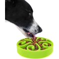 thumbnail image 2 of El cuenco para perros de alimentación lenta antiasfixia ayuda a prevenir manchas, no tóxico y placa de alimentación verde sin BPA., 2 of 5