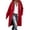 A Red, variant on Oversize Winter Coats for Women, Women's Fashion Large Size Solid Color Zipper Hooded Plus Velvet Thickened Long Sleeve Jacket Black L
