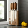 thumbnail image 5 of Schmidt Brothers® Cutlery Bonded Teak, 7-Piece Knife Block Set, 5 of 5