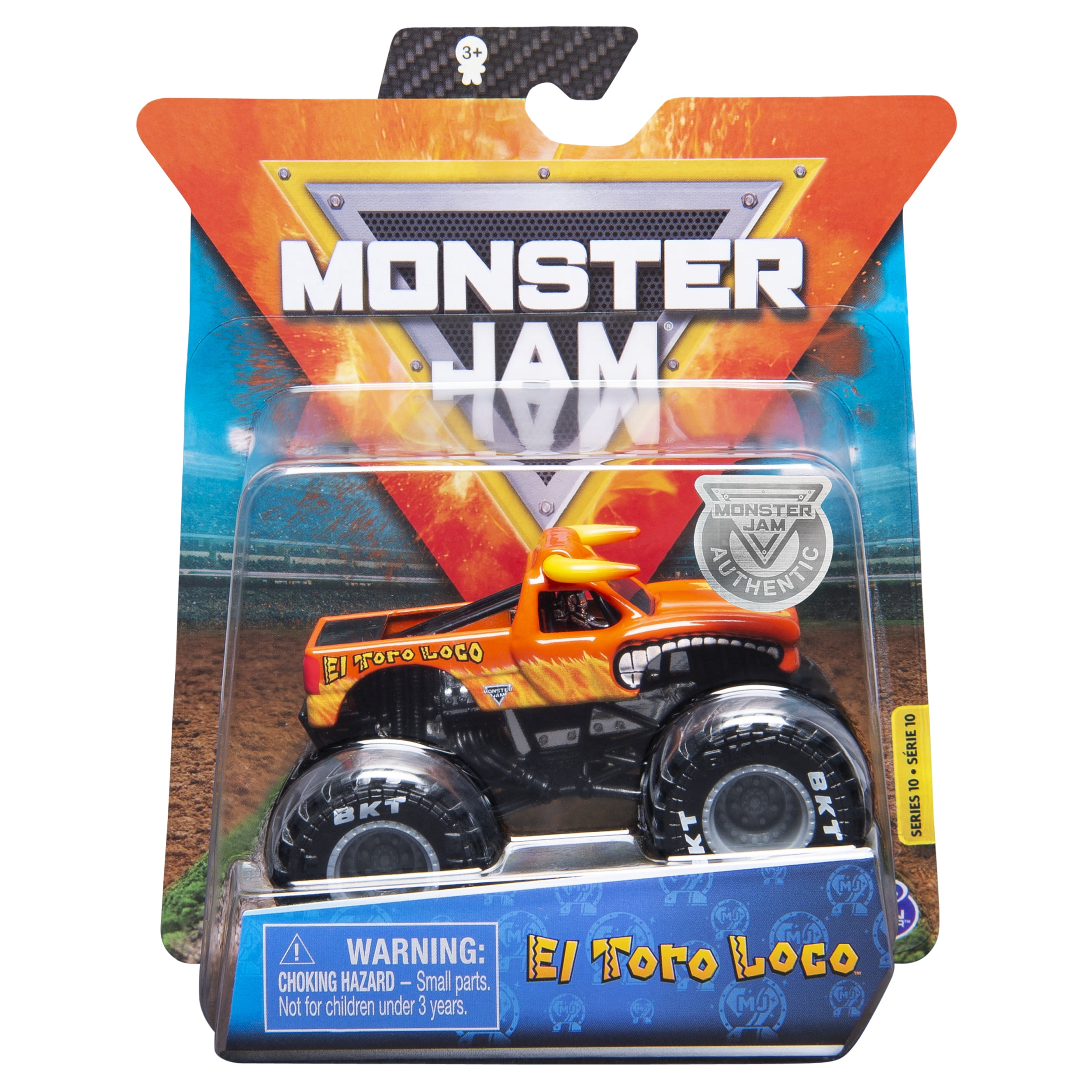 Monster Jam, Official El Toro Loco Monster Truck, Die-Cast Vehicle,  Wreckless Trucks Series, 1:64 Scale - Walmart.com