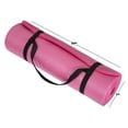 thumbnail image 6 of Wakeman Fitness Extra Thick Yoga Exercise Mat 71" x 24" x 0.5", 6 of 7