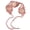 Pink, variant on Winter Knit Floral Headbands for Womens Crochet Turban Knitted Ear Warmer Head Wrap Vintage Hair Scarf