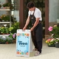 thumbnail image 2 of Jumbl A Frame Sandwich Board – 15.7 x 26” Display Sidewalk Sign with PVC Sign Protector (White), 2 of 7
