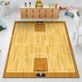 thumbnail image 2 of CHUANK Football Rug Decorative Noise Reduction Modern Sport Nursery Rug Floor Carpet, 2 of 4