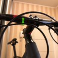 thumbnail image 5 of 10 Uds. Cable de engranaje de freno de bicicleta Clips de estilo S gancho de línea de guía de manguera (verde), 5 of 5
