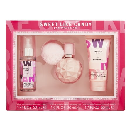 Ariana Grande Sweet Like Candy Perfume Gift Set For Women, 3 Pieces