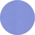 thumbnail image 1 of Ahgly Company Indoor Round Patterned Denim Blue Area Rugs, 3' Round, 1 of 6