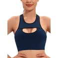 thumbnail image 4 of Sports Bras for Women Padded Yoga Bras Women Workout Crop Top, 4 of 8