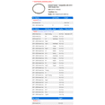 thumbnail image 2 of Exhaust Gasket - Compatible with 2012 - 2020 Honda Civic 2013 2014 2015 2016 2017 2018 2019, 2 of 2