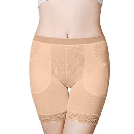 

Pgeraug underwear women Lace Shorts Underwear Yoga Shorts Stretch Leggings Undershorts For Girls sports bras for women Beige