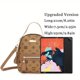 thumbnail image 1 of Mini Printed Backpack For Women, Faux Leather Purse With Adjustable Strap, Casual Zipper Shoulder Bag, Pink Bag, 1 of 5