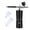 Black, variant on Kit With Compressor Rechargeable Cordless Non-Clogging High-Pressure Air Brush Guns with 0.3mm Nozzle