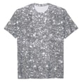 thumbnail image 2 of Womens Short Sleeve Tops Y2K Loose Sequins Print T-Shirts Basic Crewneck Causal Tee, 2 of 5