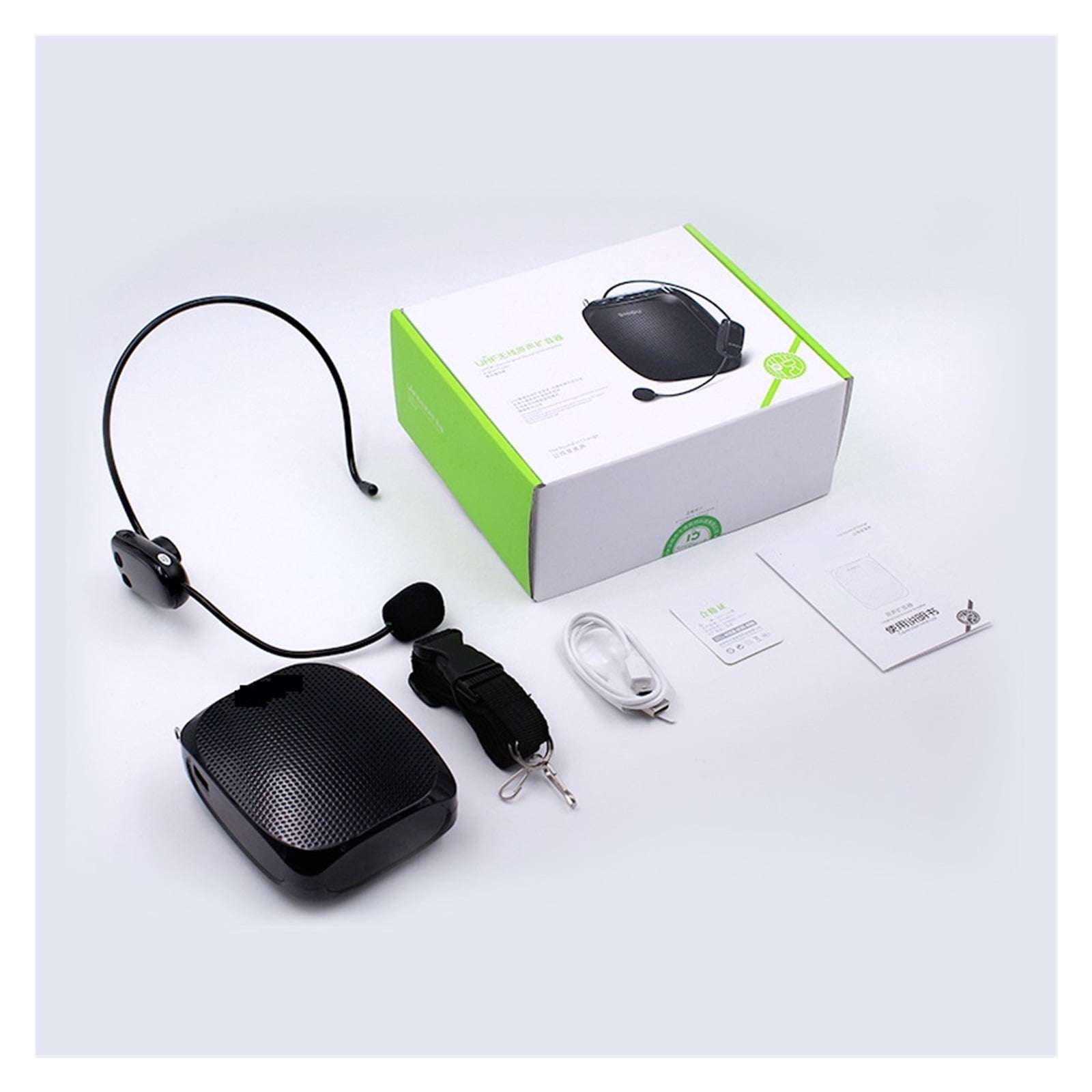 10W Portable Voice Amplifier Wireless/Wired Microphone AUX Audio Portable Speaker USB For Teachers Tourrist ,Powerful&Original Sound