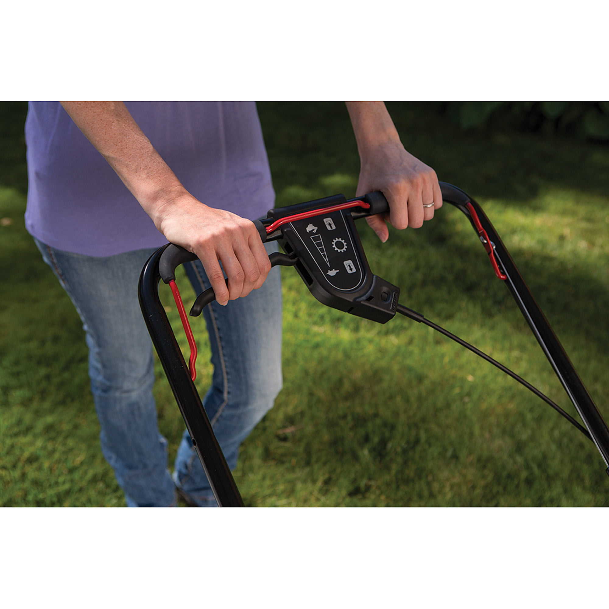 Snapper 21" Self Propelled Gas Mower with Side Discharge Mulching