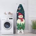 thumbnail image 3 of HELLHERO Easy Installation 15x54 Ironing Board Cover and Pad - Elastic Edge, Applicable Standard Size Iron Board Cover, Stain Resistant, Setup for Effortless Ironing Experience, Snowman, 3 of 5