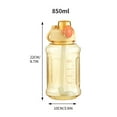 thumbnail image 2 of Bouteilles d'Eau Transparentes Bouteille d'Eau / Bouteilles d'Eau en Plastique Transparentes / Bouteille de Sport pour le Gym / Bouteilles d'Eau de Sport / Bouteilles d'Eau Réutilisables / Bouteille de Sport Intelligente Bouteilles d'Eau Transparentes Bouteille d'Eau pour Enfant, 2 of 2