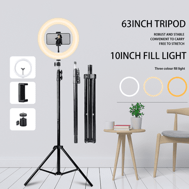 Mobile phone stand, live streaming equipment, multi-functional tripod, host photography, lifting and lengthening, photo filling light, selfie stick