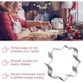 thumbnail image 4 of 8 PCS Plaque Cookie Cutter Frame Shapes Sugar Sign Cookie Cutters Name Plate Cookie Cutter for Birthday Wedding, 4 of 5