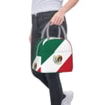 thumbnail image 7 of Lunch Tote Bag Flag-Of-Mexico Trendy Lightweight Reusable Stylish Bento Box for Adult Light Grey, 7 of 7